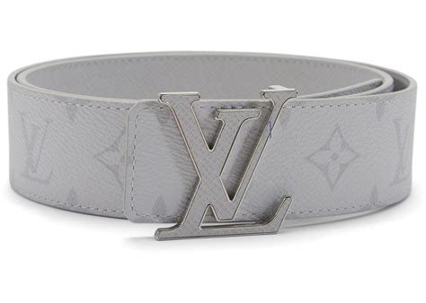 white and gray louis vuitton belt|white louis vuitton belt price.